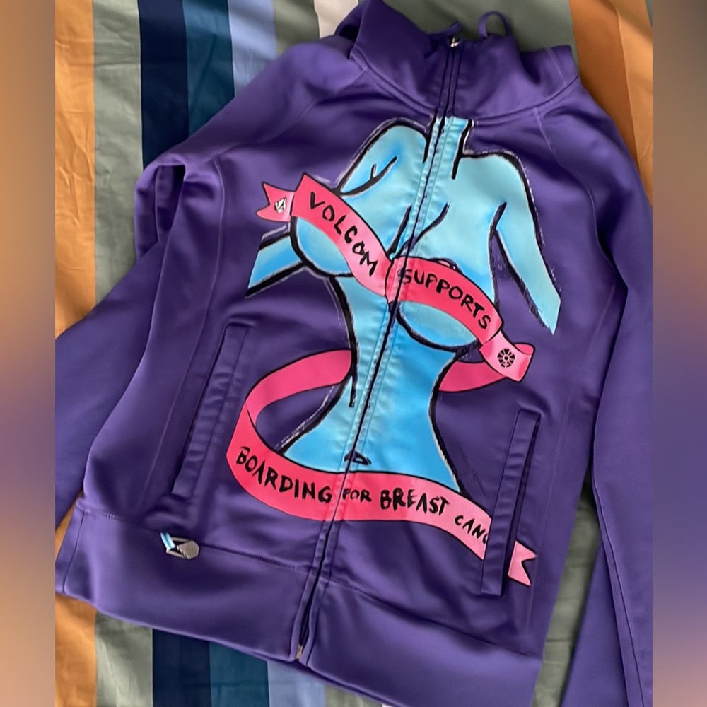 Volcom artist series collab with Boarding for Breast Cancer